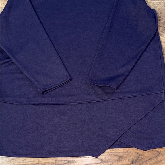 NORM THOMPSON Purple Long Sleeve Tunic - Picture 8 of 10